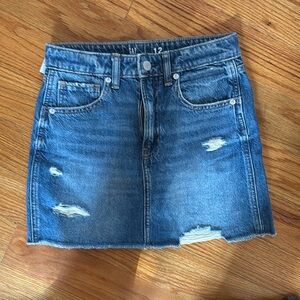 GAP kids Jean skirt - size 12 (like new)